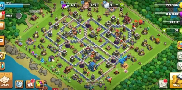 COC174 Max TH12 War Base | BK 57 AQ 65 Minion Prince 35 Warden 48 Skin | Max Defense & Almost Max Troops | 5 Builders 